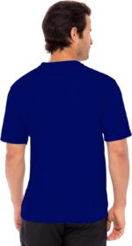 Opna Men's Big & Tall Short Sleeve Moisture Wicking Athletic T-Shirts Regular Sizes & XLT's - Image 4