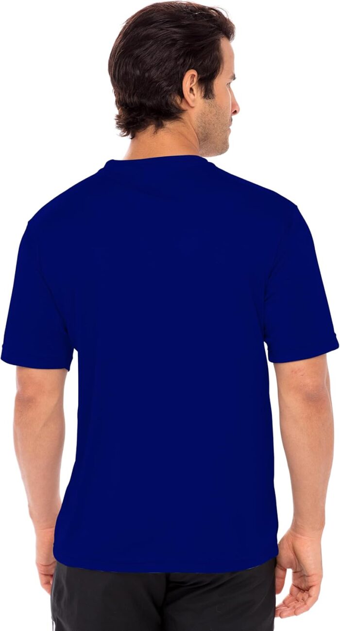 Opna Men's Big & Tall Short Sleeve Moisture Wicking Athletic T-Shirts Regular Sizes & XLT's - Image 4