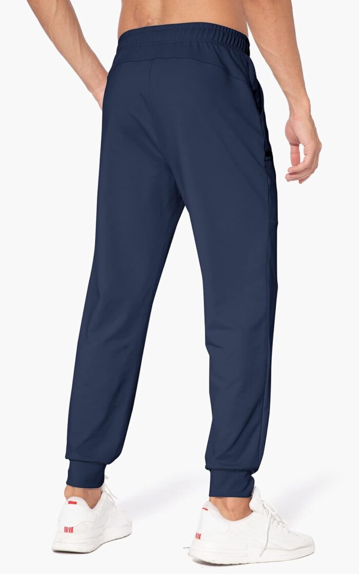 M MAROAUT Men's Joggers Pants - Lightweight Sweatpants with Zipper Pockets, Gym Workout Pants for Athletic Running Casual - Image 2