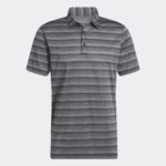 adidas Men's Two-Color Stripe Polo Shirt - Image 5
