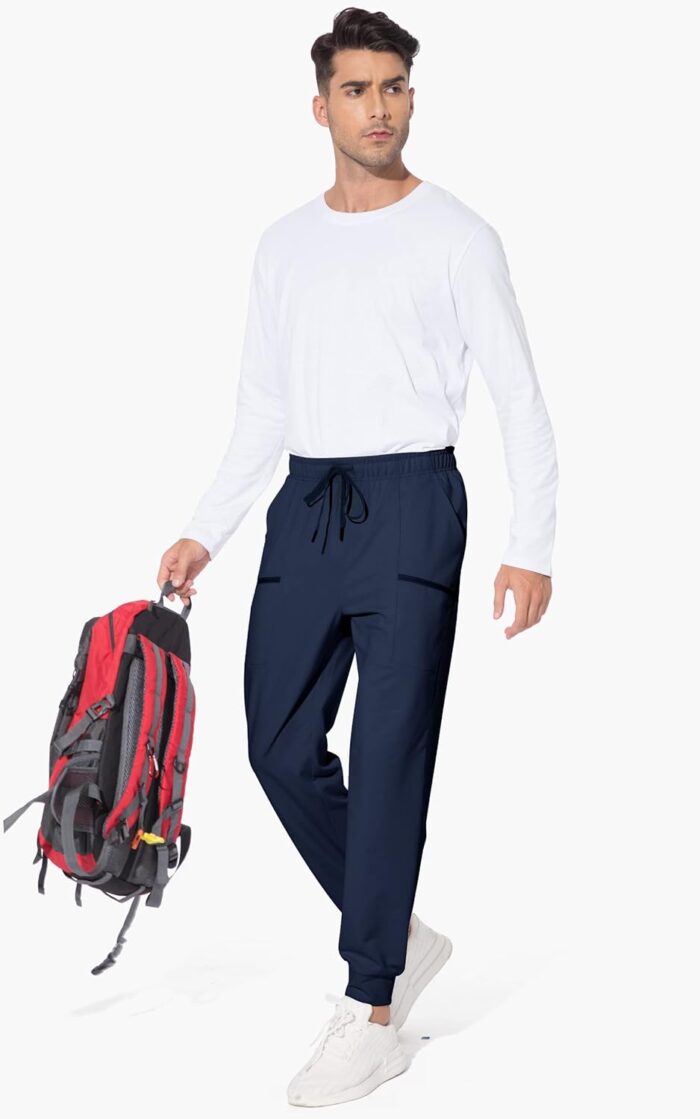 M MAROAUT Men's Joggers Pants - Lightweight Sweatpants with Zipper Pockets, Gym Workout Pants for Athletic Running Casual - Image 5