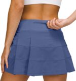 MCEDAR Athletic Tennis Golf Skorts Skirts for Women with Pocket Workout Running Sports Pleated Skirts Casual