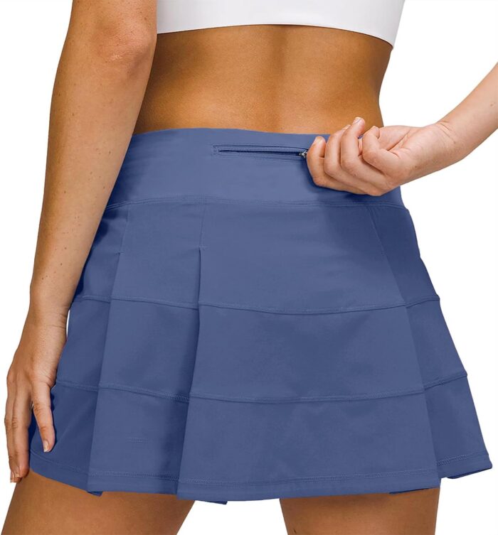 MCEDAR Athletic Tennis Golf Skorts Skirts for Women with Pocket Workout Running Sports Pleated Skirts Casual - Image 1