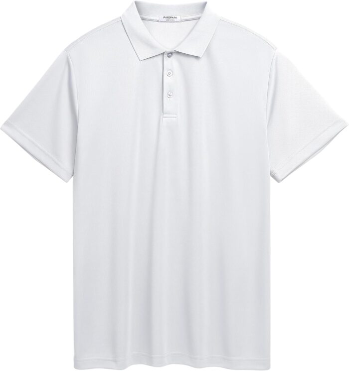PINSPARK 1/3/4/5 Pack: Golf Polo Shirts for Men Multipacks Quick Dry Short Sleeve Collared Shirt Slim Fit Casual Polos Shirt - Image 6