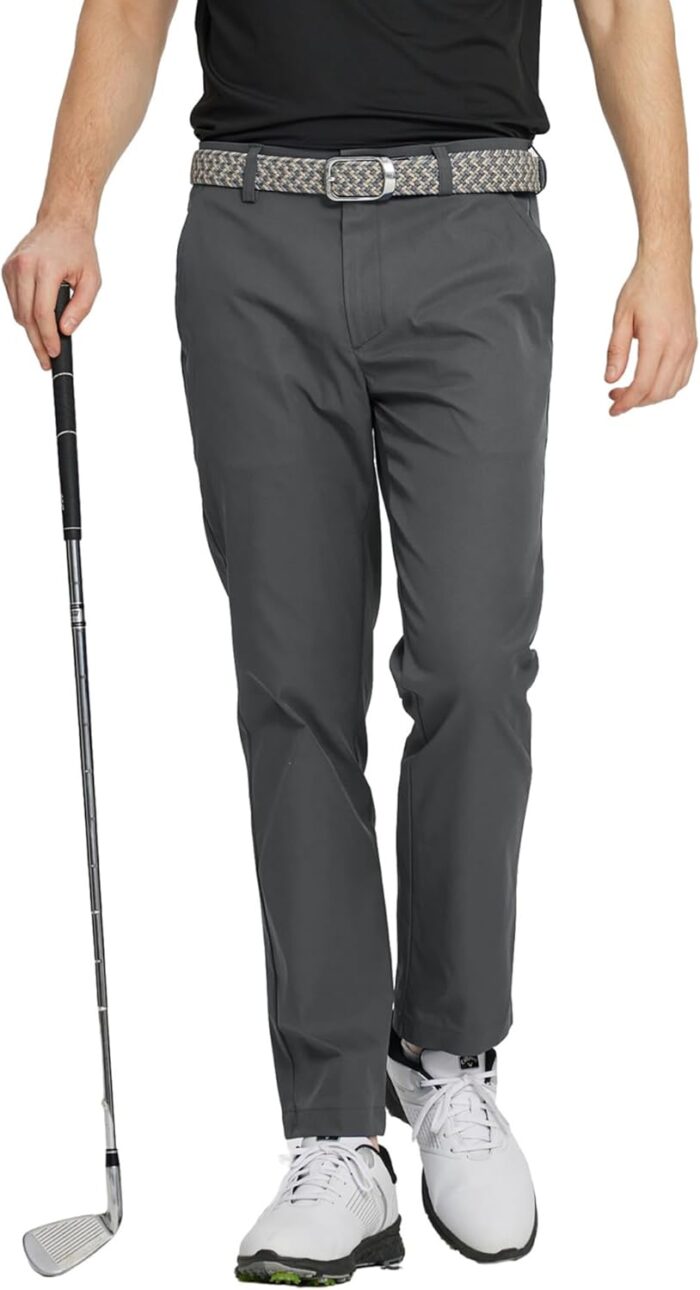 M MAELREG Golf Pants Men Quick Dry - 30"/32"/34" Stretch Lightweight 5 Pockets Water-Resistant Casual Mens Dress Pants - Image 1