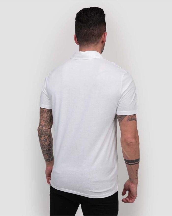 INTO THE AM Polo Shirts for Men - Slim Fit Short Sleeve Collared Shirt S - 4XL Fitted Collar Polos for Work - Image 6