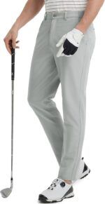 M MAELREG Golf Pants Men Lightweight with 5 Pockets - 30"/32"/34" Stretch Water-Resistant Casual Flat Front Mens Dress Pants - Image 2