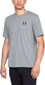 Under Armour Men's Sportstyle Left Chest Short Sleeve T-Shirt - Image 4