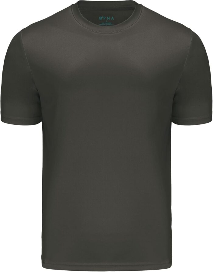Opna Men's Big & Tall Short Sleeve Moisture Wicking Athletic T-Shirts Regular Sizes & XLT's - Image 2