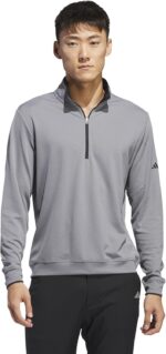 adidas Men's Lightweight Half-Zip Top