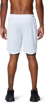 Pinkbomb Men's 2 in 1 Running Shorts Gym Workout Quick Dry Mens Shorts with Phone Pocket - Image 5