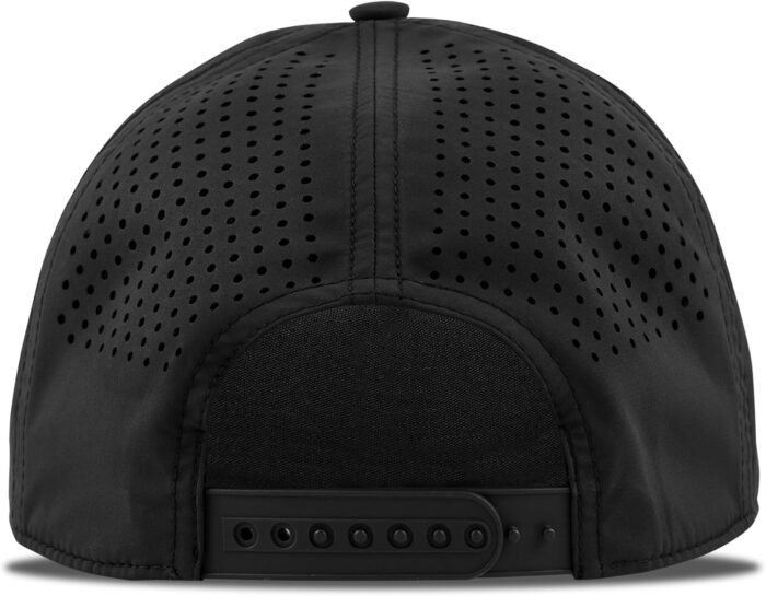 Branded Bills Old Glory PVC Curved 5 Panel Rope Hat, Fits 7-7 7/8, Adjustable Snapback - Image 2
