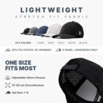 Branded Bills Vintage Old Glory PVC Performance, Lightweight, Comfortable Baseball Cap - Image 3