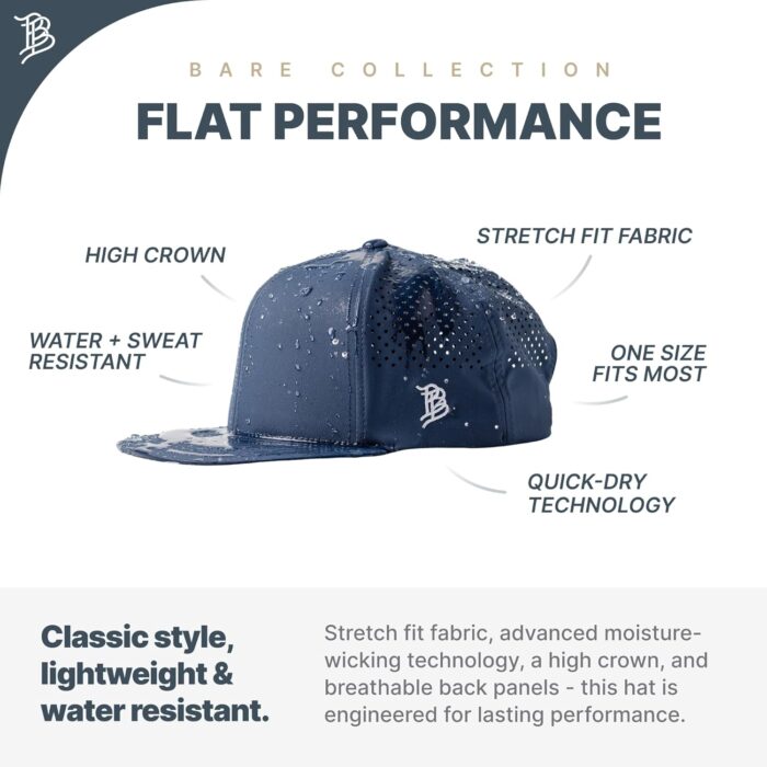 Branded Bills America Badge Performance, Lightweight, Comfortable Baseball Cap - Image 1