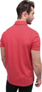 INTO THE AM Men's Polo Shirts - Fitted Short Sleeve Collar Shirt for Men S - 4XL - Image 5