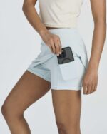 Real Essentials 4 Pack: Women's Active Skort Lightweight Comfy & Breathable Tennis Golf Skirt (Available in Plus Size) - Image 3
