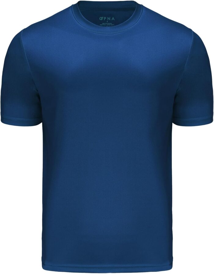 Opna Men's Big & Tall Short Sleeve Moisture Wicking Athletic T-Shirts Regular Sizes & XLT's - Image 2