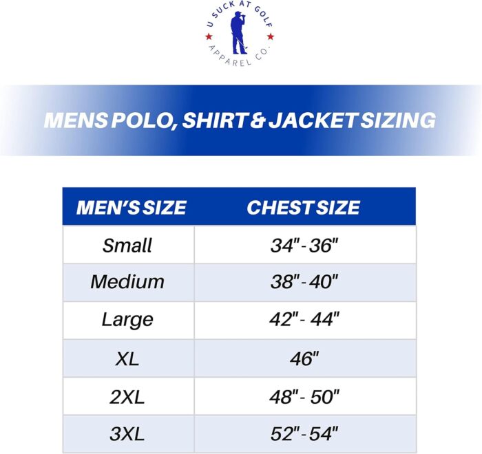 U Suck at Golf Men’s Golf Polo - Dry Fit Golf Polo Shirts for Men - High Performance Golf Club Apparel Company - Image 9