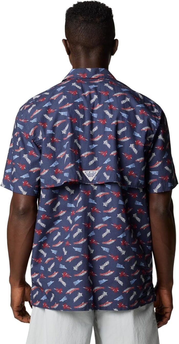 Columbia Men's PFG Trollers Best Short Sleeve Shirt - Image 2