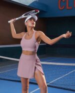 Ewedoos Skorts Skirts for Women High Waist Golf Skirt with Pockets Side Slit Tennis Skirt Golf Skorts Athletic Skirts - Image 5