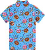Boys Performance Polo Shirt Short Sleeve Golf Clothes for Active Casual Size 5-14 - Image 3