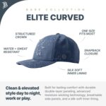 Branded Bills Old Glory PVC Elite Curved, Snapback Closure, Lightweight, Comfortable Baseball Cap - Image 2