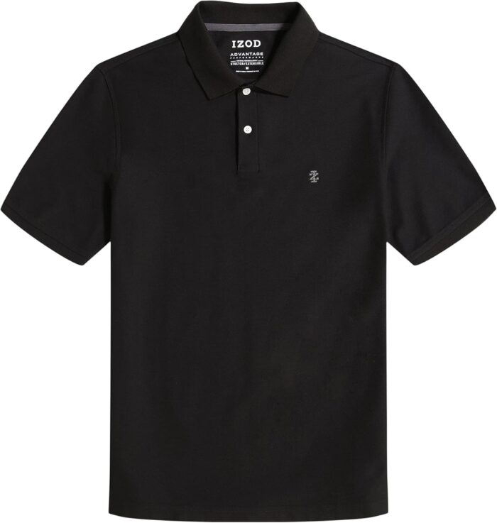 IZOD Men's Advantage Performance Short Sleeve Polo Shirt - Image 2