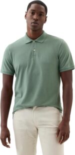 GAP Men's Stretch Pique Polo Shirt