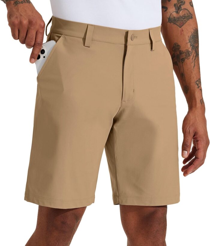 Willit Men's Golf Shorts Stretch Work Dress Shorts Quick Dry Hiking Athletic Casual Shorts with Pockets 10" - Image 1