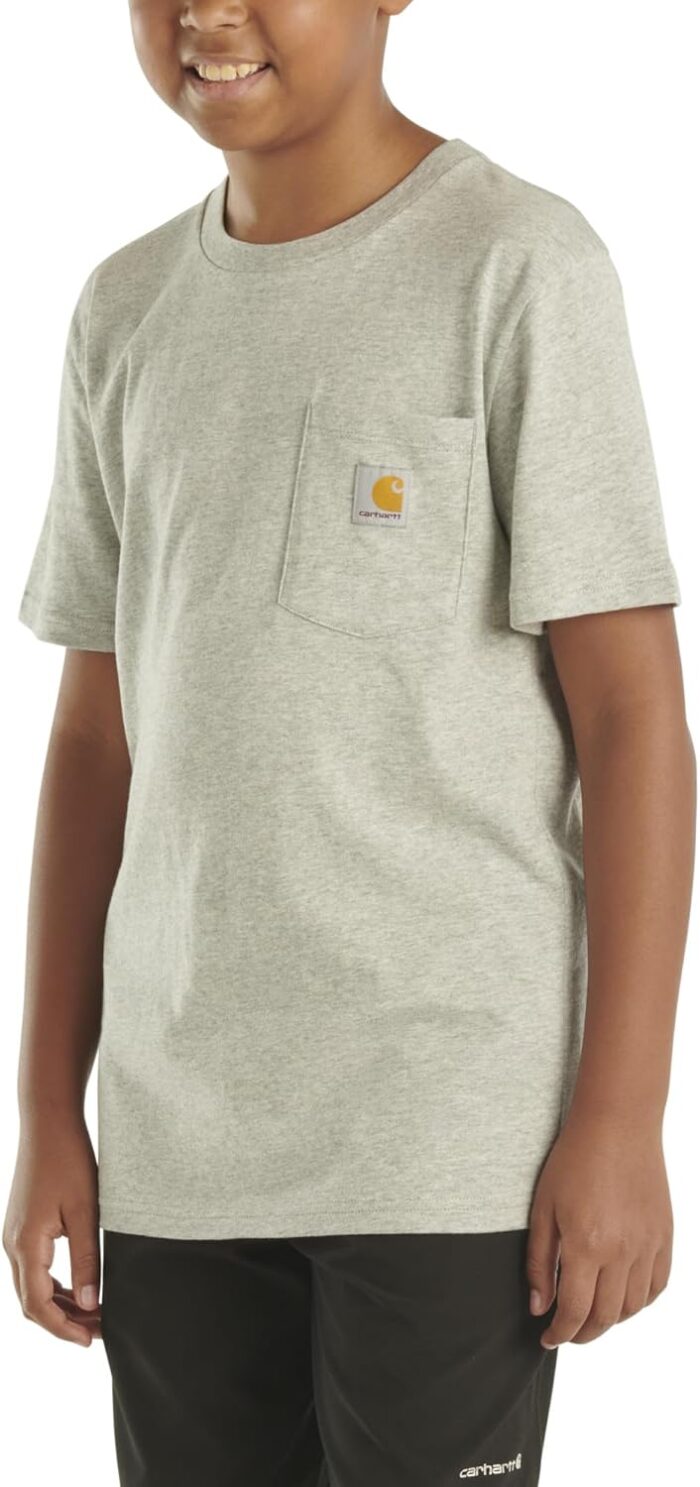Carhartt Kids' Short Sleeve Pocket T-Shirt Tee Shirt - Image 3