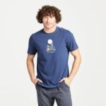 Life is Good Mens Jake and Rocket Moon Cotton Tee, Crewneck, Short Sleeve Graphic T-Shirt - Image 4