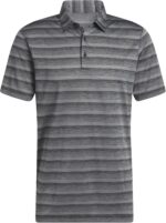 adidas Men's Two-Color Stripe Polo Shirt - Image 8
