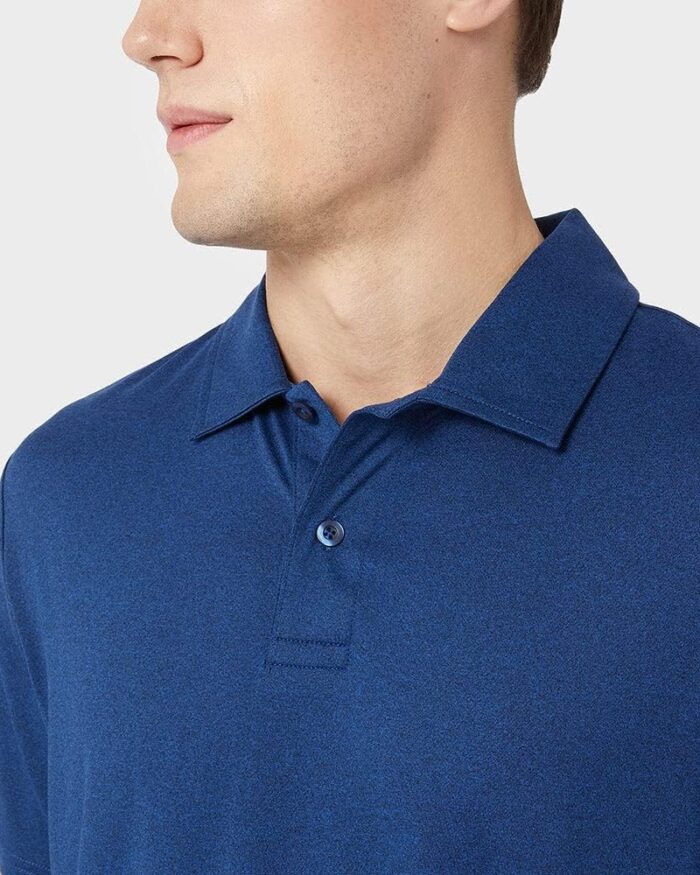 32 Degrees Men's Cool Classic Polo| Slim Fit | Moisture Wicking | 4-Way Stretch |Golf | Tennis - Image 3