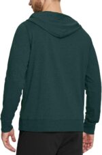 M MAELREG Mens Hoodies Pullover Performance Heather Kangaroo Pocket Thin Hooded Sweatshirt Athletic Golf Hoodies for Men - Image 3