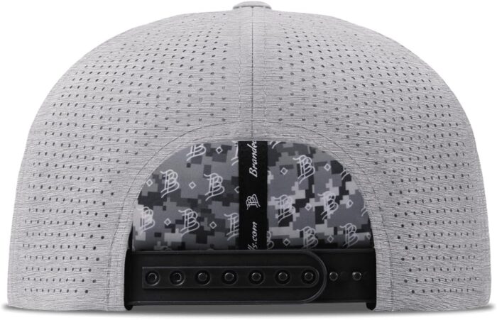 Branded Bills Bare Elite Hat, Performance Paneling, Adjustable Snapback, Silk-Soft Front Lining, Water-Repellent Shell - Image 1