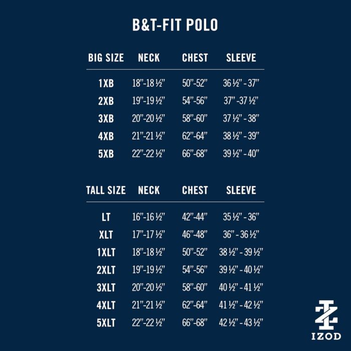 IZOD Men's Big and Tall Advantage Performance Short Sleeve Polo Shirt - Image 4
