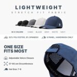 Branded Bills BB Golf Cutout PVC Curved Performance, Lightweight, Comfortable Baseball Cap - Image 3