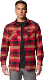 Columbia Men's Bearmouth Springs Roll Up Long Sleeve Flannel Shirt - Image 2