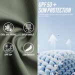 Women's UPF 50 Long Sleeve UV Sun Protection Safari Shirts Outdoor Quick Dry Fishing Hiking Travel Shirts - Image 8