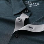 M MAELREG Golf Shirts for Men Dry Fit Short Sleeve Performance Moisture Wicking Heather Jacquard Active Mens Polo Shirts - Image 4