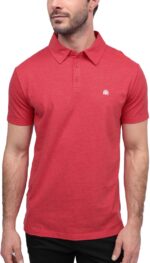 INTO THE AM Men's Polo Shirts - Fitted Short Sleeve Collar Shirt for Men S - 4XL