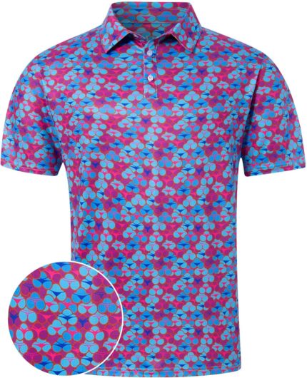 uideazone Golf Shirts for Men Dry Fit Polo Shirt Short Sleeve Moisture Wicking Golf Polos Performance Golf Tennis Shirt