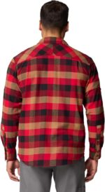 Columbia Men's Bearmouth Springs Roll Up Long Sleeve Flannel Shirt - Image 4