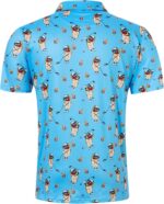 uideazone Golf Shirts for Men Dry Fit Polo Shirt Short Sleeve Moisture Wicking Golf Polos Performance Golf Tennis Shirt - Image 2
