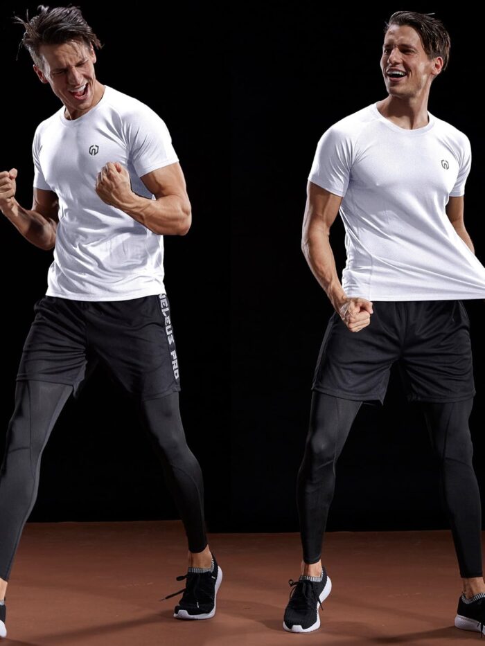 NELEUS Men's Dry Fit Mesh Athletic Shirts - Image 5