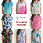 YATTA GOLF Premium Golf Polo Shirts for Women - Lightweight, Quick Dry, Wrinkle Resistant & Moisture Wicking Polo - Image 3