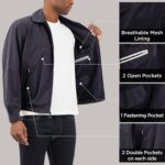 LONDON FOG Men's Auburn Zip-Front Golf Jacket (Regular & Big-Tall Sizes) - Image 4