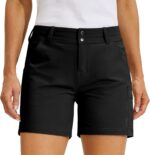 Willit Women's Golf Cargo Shorts Quick Dry Hiking Athletic Casual Summer Shorts with Pockets 5" - Image 3
