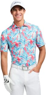 IZOD Men's Swingflex Elite Short Sleeve Golf Polo