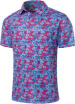 uideazone Golf Shirts for Men Dry Fit Polo Shirt Short Sleeve Moisture Wicking Golf Polos Performance Golf Tennis Shirt - Image 2